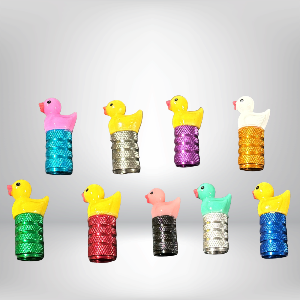 Duck Tire Valve Covers (Set of 4)