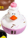 Cupcake Duck keychain